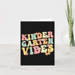 Carte Vibes de jardin d'enfants Bonjour jardin d'enfants
