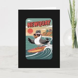 Carte Vibes de la plage de Newquay