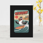 Carte Vibes de la plage de Newquay (Fleur jaune)