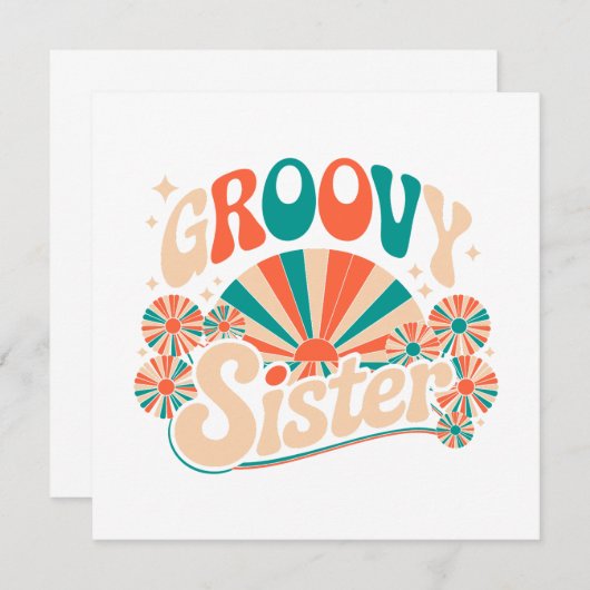 Carte Vibes de Soeurs super Boho (Devant / Derrière)