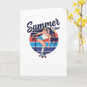 Carte Vibes d'été (Fleur jaune)