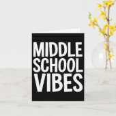 Carte Vibes du collège (Fleur jaune)