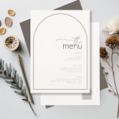 Carte Vibes du désert Mariage Arch ivoire ID1019