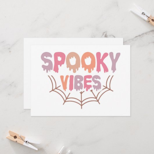 Carte Vibes éffrayantes (Devant/Arrière en situation)