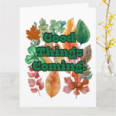 Carte vibes positives (Fleur jaune)