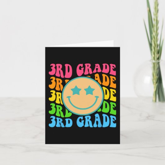 Carte Vibes super de troisième année Face Retro Enseigna (Devant)