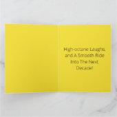 Carte Vibes vintage Classic Voiture Anniversaire (Intérieur)