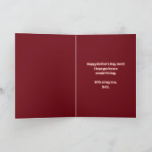 Carte Vibrant | Joyeuse Fête des Mères Roses Roses Photo (Intérieur)