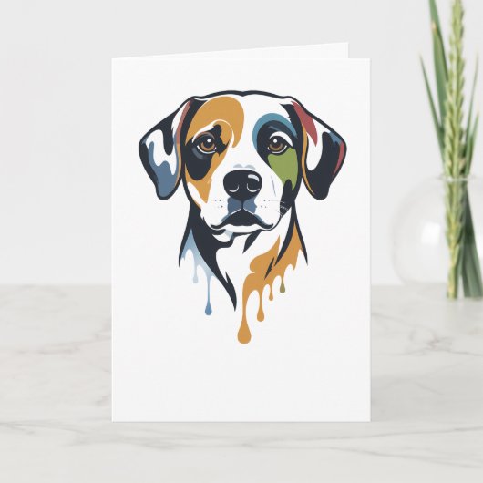 Carte Vibrant Lab Pop Art (Devant)