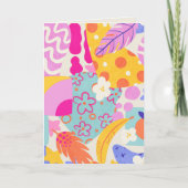 Carte Vibrant Maxi Patchwork (Devant)