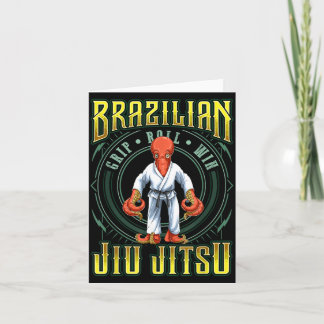 Carte Victoire de la prise BJJ - Jiu Jitsu Octopus de gr