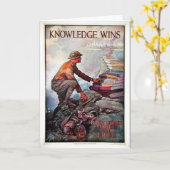 Carte Victoires de la connaissance (Fleur jaune)