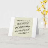 Carte victor frankl citation (Fleur jaune)