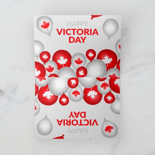Carte Victoria Day (Intérieur)