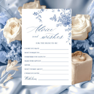 Carte Victorian Blue French Garden Wings & Advice