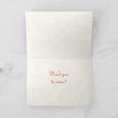 Carte Victorian Cupid Valentine's Day (Intérieur)