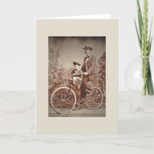 Carte Victorian Father's Day Greeting Card
