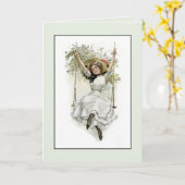 Carte Victorian Fun 60th ou tout âge Anniversaire Saluta (Fleur jaune)