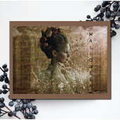 Carte Victorian Ghost Lady in Waiting