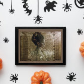 Carte Victorian Ghost Lady in Waiting