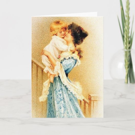 Carte Victorian Mother's Day Card (Devant)