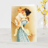 Carte Victorian Mother's Day Card (Fleur jaune)