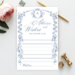 Carte Victorian Ornate Grace Floral Voeux & Consei<br><div class="desc">Personnalisez avec la mariée le nom et la date de la douche. Pour plus de personnalisation,  cliquez sur le lien "customiser plus loin". Si vous avez besoin d'aide,  contactez-moi s'il vous plaît.</div>