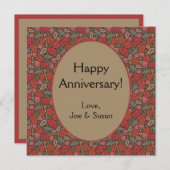 Carte Victorian Steampunk Old Lock (Devant / Derrière)