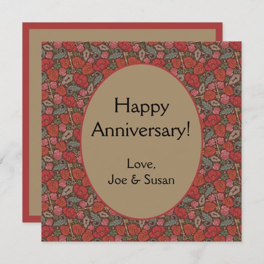 Carte Victorian Steampunk Old Lock (Devant / Derrière)