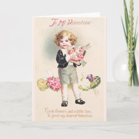 Carte Victorian Valentine's Day (Devant)