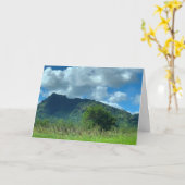 Carte Vide de la montagne géante dormant (Fleur jaune)