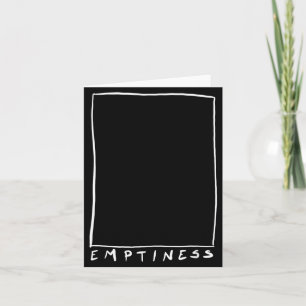 Carte Vide Sarcasme Humoristique Citation Vide