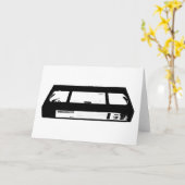 Carte Vidéo Cassette VHS (Fleur jaune)