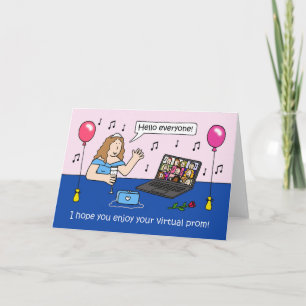 Carte Vidéo de la nuit du bal virtuel 19 Dessin