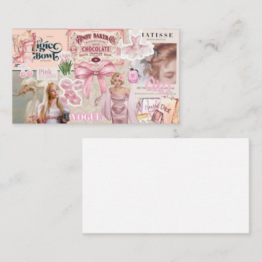 Carte vidéo fille (Devant / Derrière)