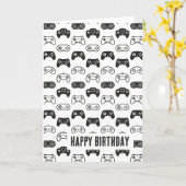 Carte Vidéogames (Fleur jaune)