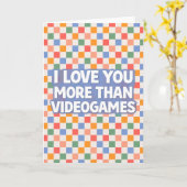 Carte Videogames (Fleur jaune)