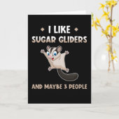 Carte Vider à sucre Animaux mignons (Fleur jaune)