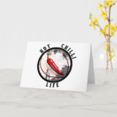 Carte Vie chili chaude (Fleur jaune)