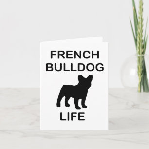 Carte vie de bouledogue français