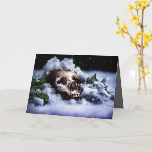 Carte Vie d'hiver IV (Fleur jaune)