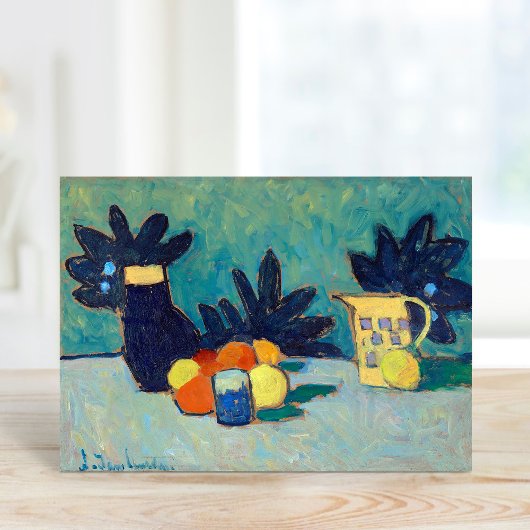 Carte Vie morte avec des fruits | von Jawlensky