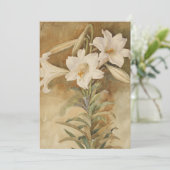 Carte Vie morte des Lys de Pâques | John La Farge (Debout devant)