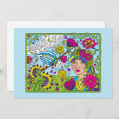 Carte Vie/Plat occupée 7"x5" (Devant / Derrière)