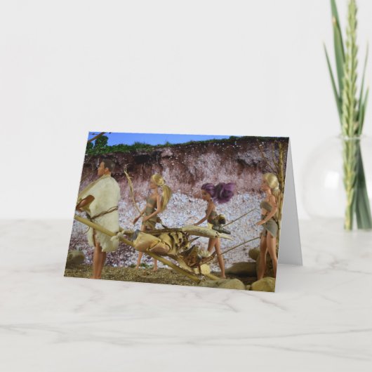 Carte Vie préhistorique. (Devant)