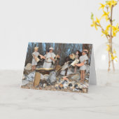 Carte Vie Préhistorique. (Fleur jaune)