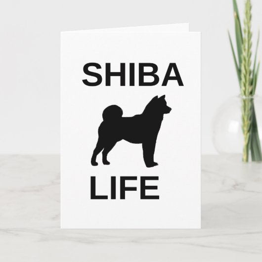 Carte vie shiba (Devant)