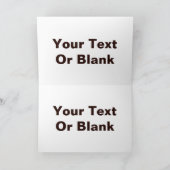 Carte Vie Toujours Avec L'Aigle (Intérieur)