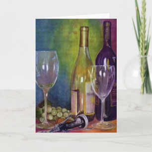 Carte Vie Toujours Avec Vin