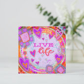 Carte "Vie Vie"Inspiribilité (Debout devant)